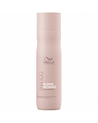 Wella INVIGO Blond Recharge - Шампунь-нейтрализатор желтизны для холодных светлых оттенков 250 мл